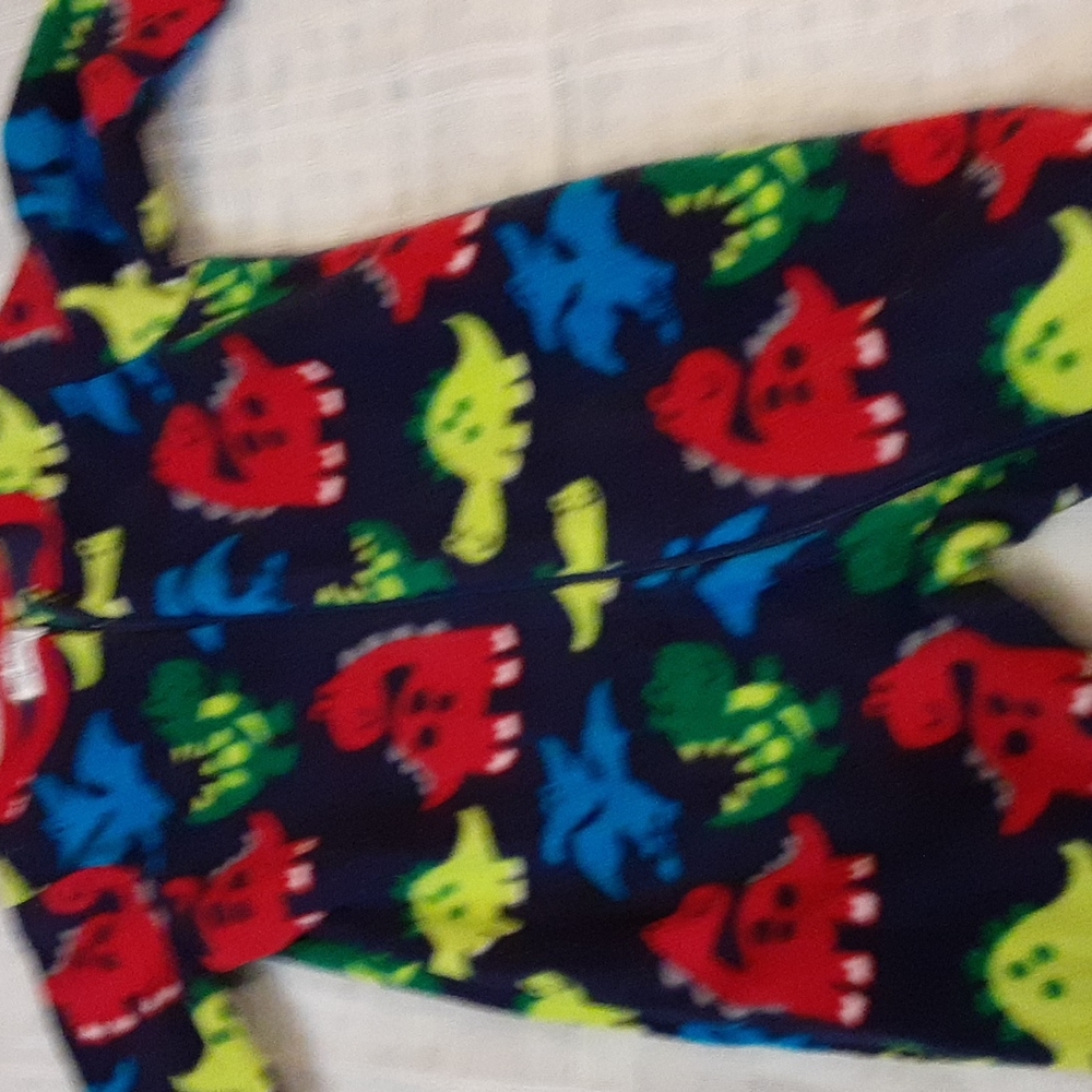 Garanimals Baby Sleeper Dinosaur Pattern 6-9 M Blue/Red/Green/Yellow